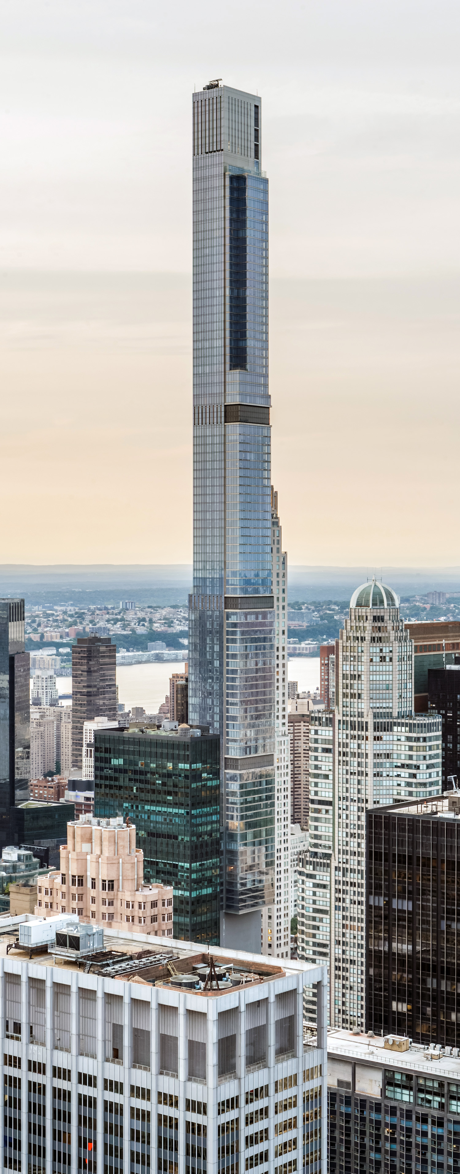 Central Park Tower, New York City - View from Top of the Rock. © Mathias Beinling